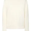 Clearance Boxy Fit Sweatshirt Round Neck LS Damen Sportbekleidung