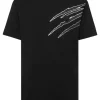 Outlet Cotton T-shirt Round Neck SS Lamina Scratch Herren T-shirt