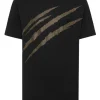 Hot Cotton T-shirt Round Neck SS Lamina Scratch Herren T-shirt