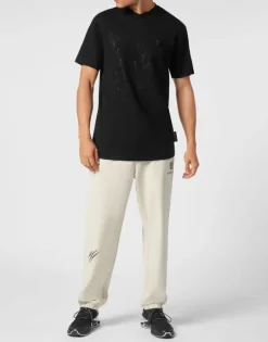 New Cotton T-shirt Round Neck SS Lamina Tiger Herren T-shirt