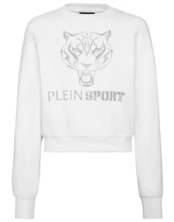 Best Cropped Hoodie Sweatjacket Tiger Damen Sportbekleidung