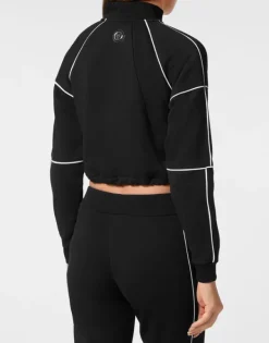 Online Cropped Hoodie Sweatshirt Damen Sportbekleidung