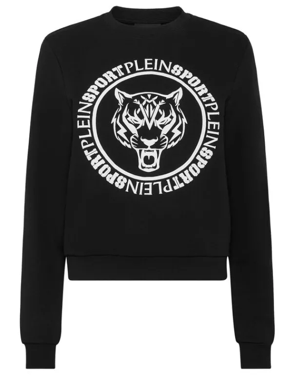 Best Cropped Roundneck Sweatshirt Damen Sportbekleidung