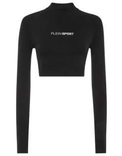 Outlet Cropped Sport Top Damen Sportbekleidung