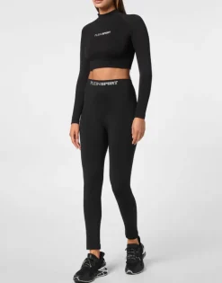Outlet Cropped Sport Top Damen Sportbekleidung