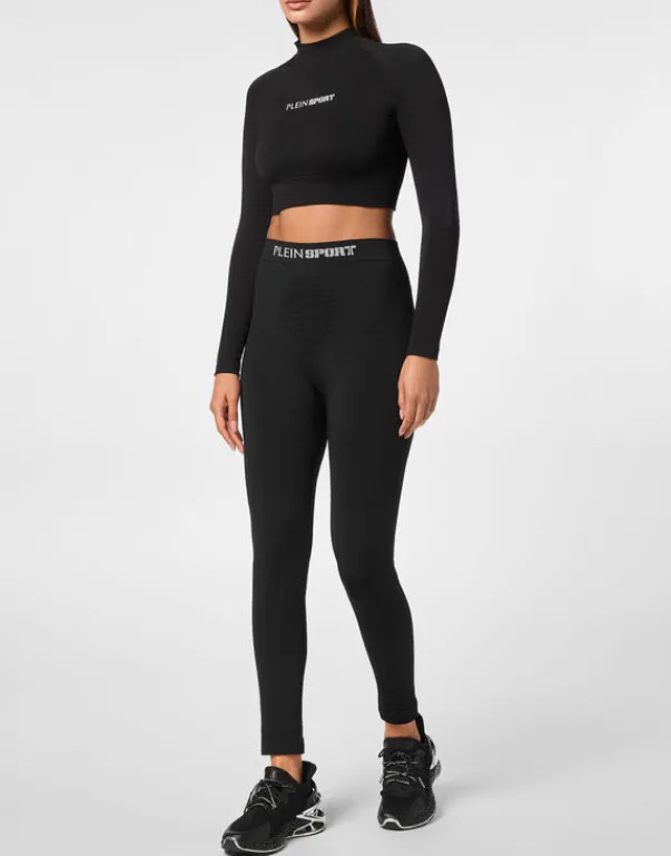 Outlet Cropped Sport Top Damen Sportbekleidung