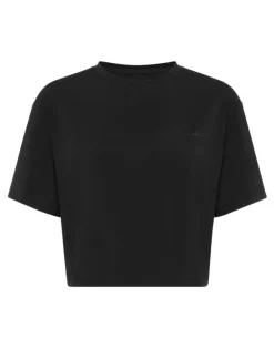 Fashion Cropped T-shirt Round Neck SS Damen T-shirts & Poloshirts