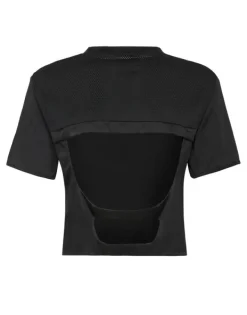 Fashion Cropped T-shirt Round Neck SS Damen T-shirts & Poloshirts