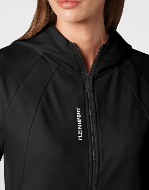 Hot Hoodie Sweatjacket Basic Damen Sportbekleidung