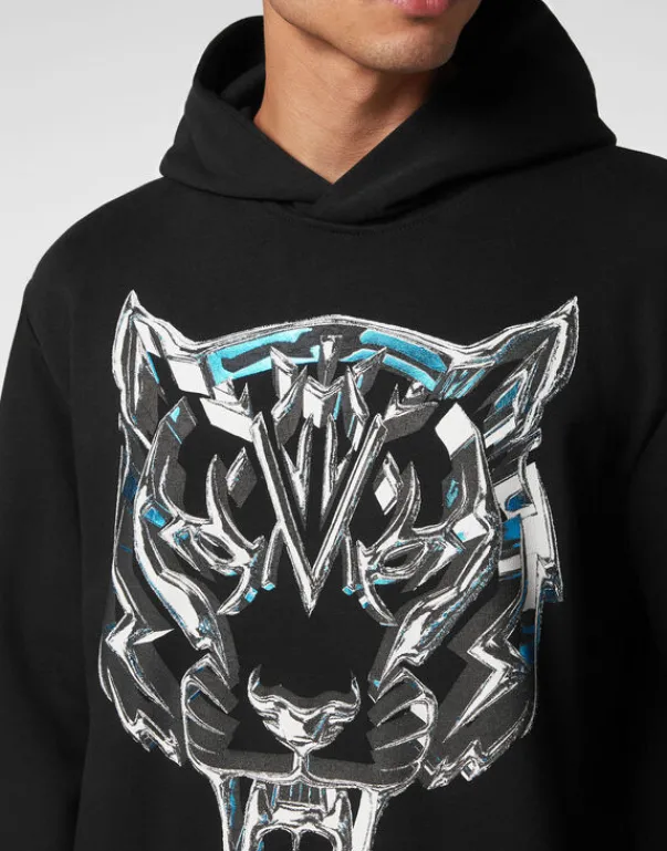 Best Hoodie Sweatshirt Chrome Tiger Herren Sportbekleidung