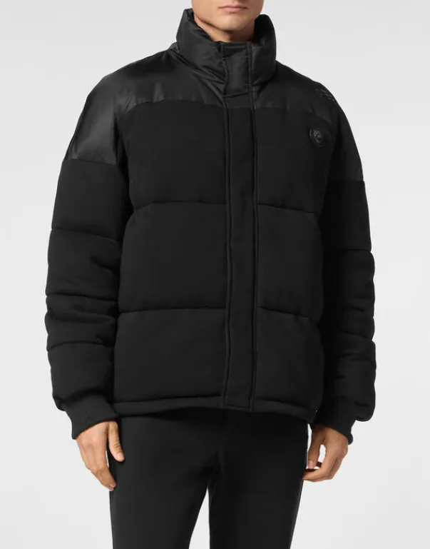 Clearance Hybrid Jersey Puffered Jacket LS Herren Jacken