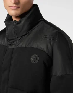 Clearance Hybrid Jersey Puffered Jacket LS Herren Jacken