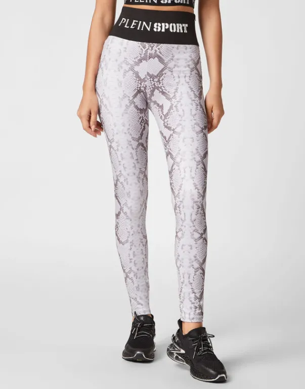 Fashion Jogging Leggings Pitone Damen Sportbekleidung
