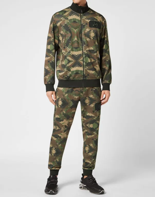 New Jogging Set/ Jogging top and Jogging Trousers Camouflage Herren Sportbekleidung