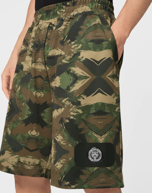 Hot Jogging Shorts Camouflage Herren Sportbekleidung