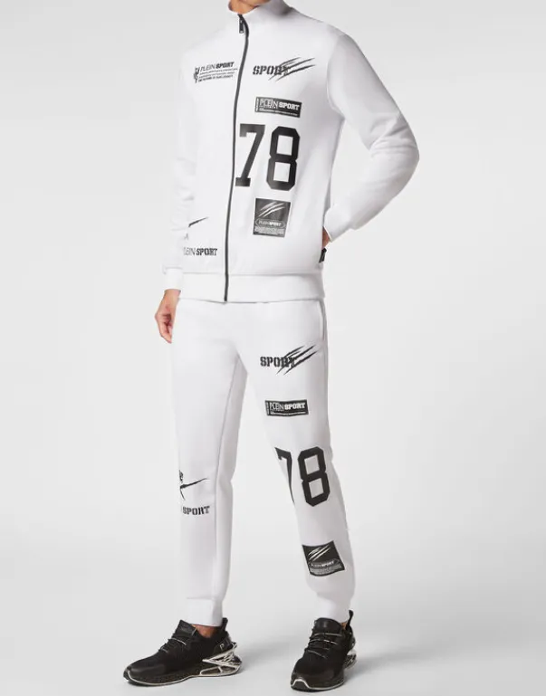 New Jogging Tracksuit: Top/Trousers Multilogo Herren Sportbekleidung