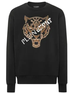 Fashion Longsleeve Sweatshirt Tiger Herren Sportbekleidung