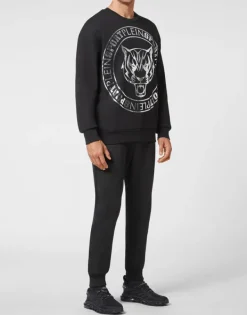 Fashion Longsleeve Sweatshirt Tiger Herren Sportbekleidung