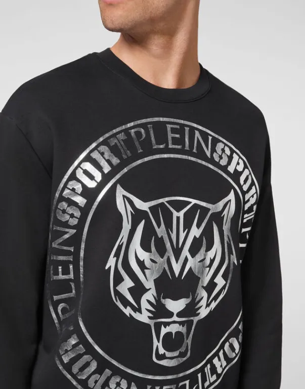 Fashion Longsleeve Sweatshirt Tiger Herren Sportbekleidung