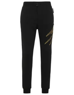 Outlet Loose Fit Jogging Pants Lamina Scratch Herren Sportbekleidung