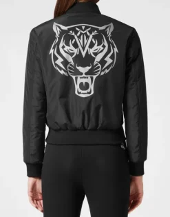 New Nylon Bomber Tiger Damen Damen | Jacken