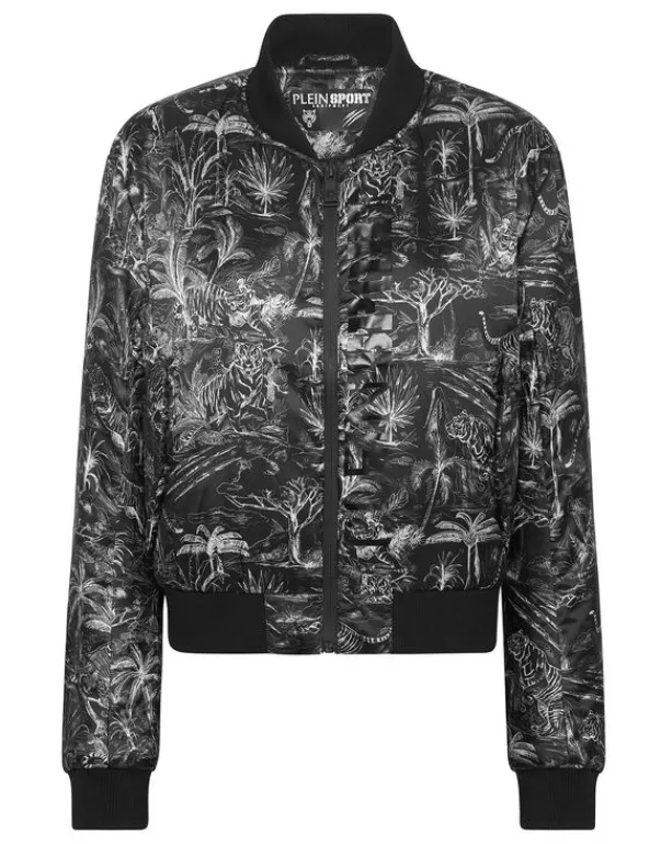 Discount Nylon Bomber Toile Damen Damen | Jacken
