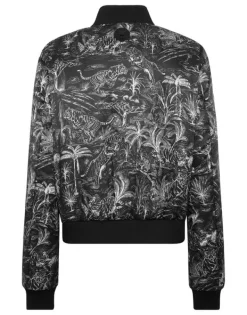 Discount Nylon Bomber Toile Damen Damen | Jacken