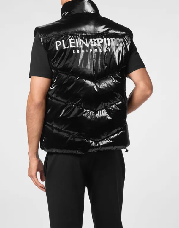 Clearance Nylon Crease Vest Herren Jacken