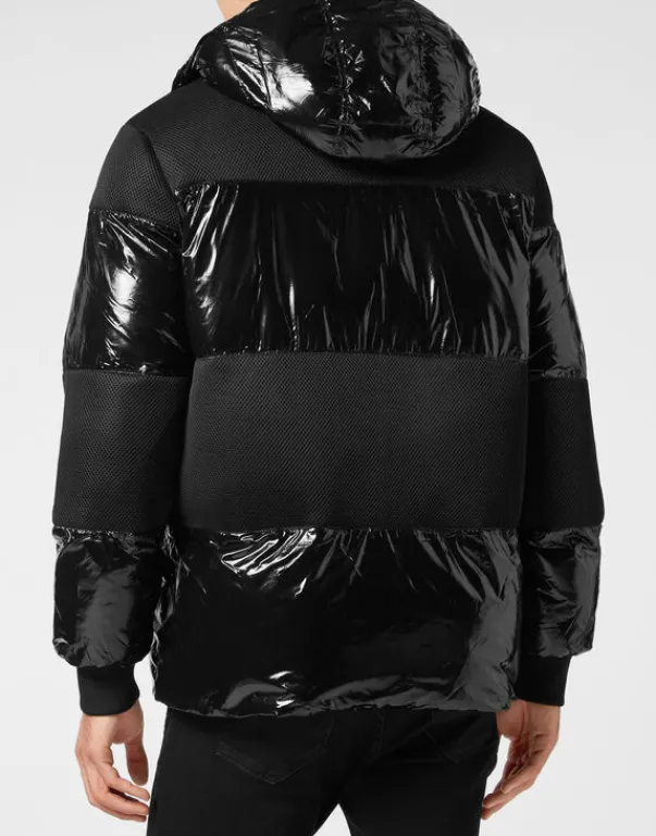 Discount Nylon Padded Jacket Herren Jacken