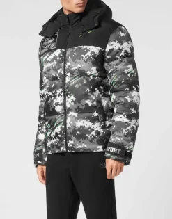 Online Nylon Puffer Jacket Pixel Herren Jacken