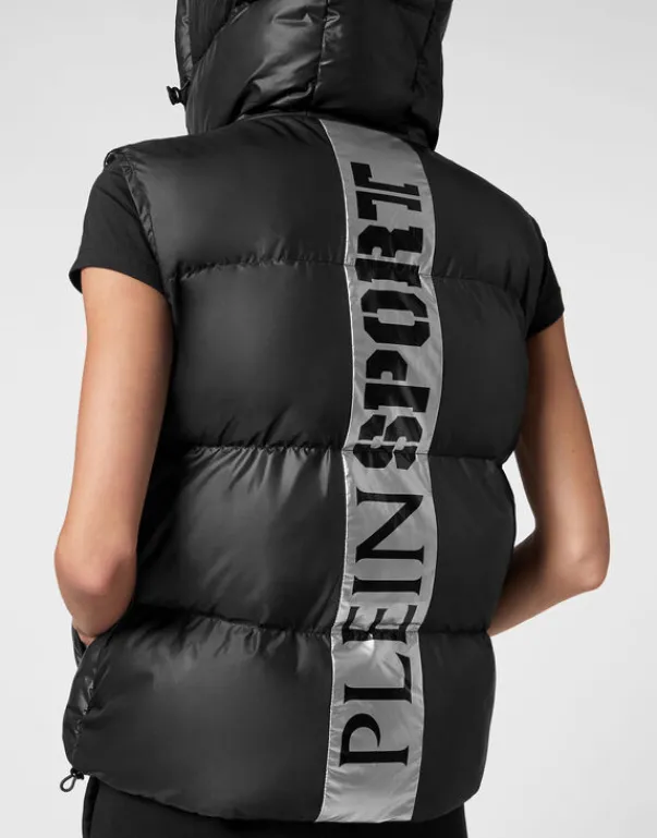 Discount Nylon Puffer Vest Damen Jacken