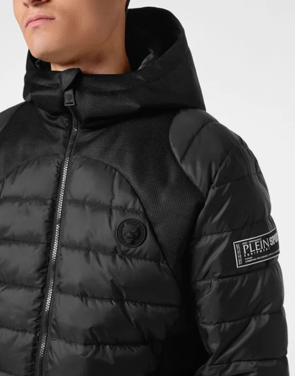 Fashion Nylon Puffered Jacket Herren Herren | Jacken