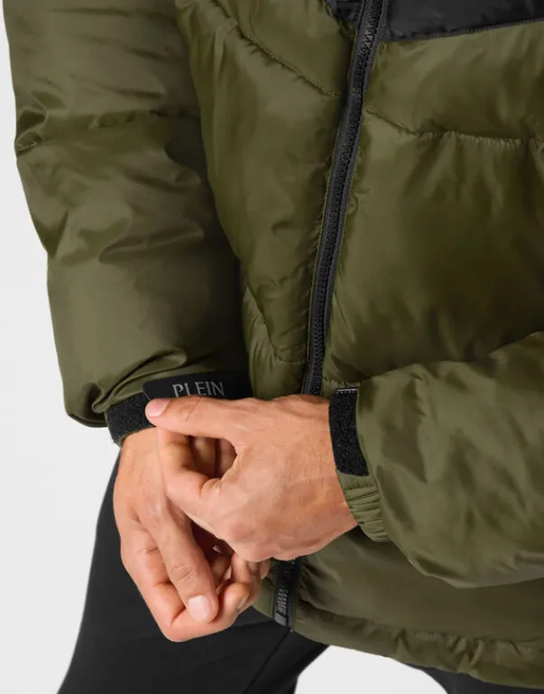 Outlet Nylon Puffered Jacket Herren Herren | Jacken