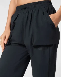 Clearance Nylon Stretch High Waisted Jogging Pants Damen Sportbekleidung