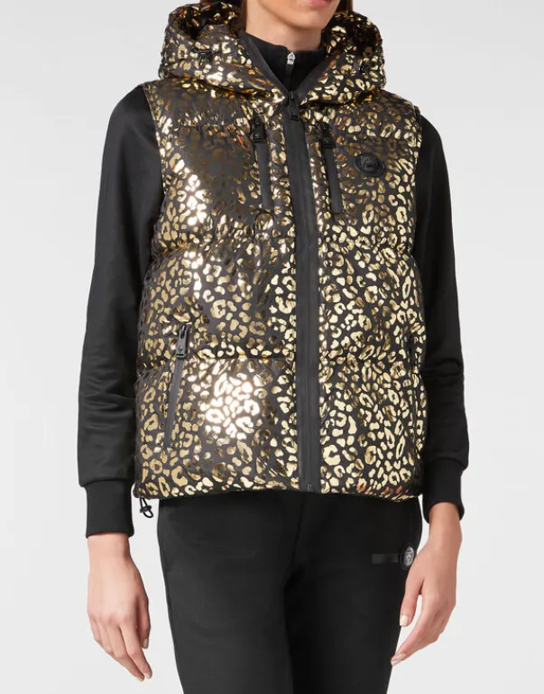 Clearance Nylon Windbreaker Leopard Damen Damen | Jacken
