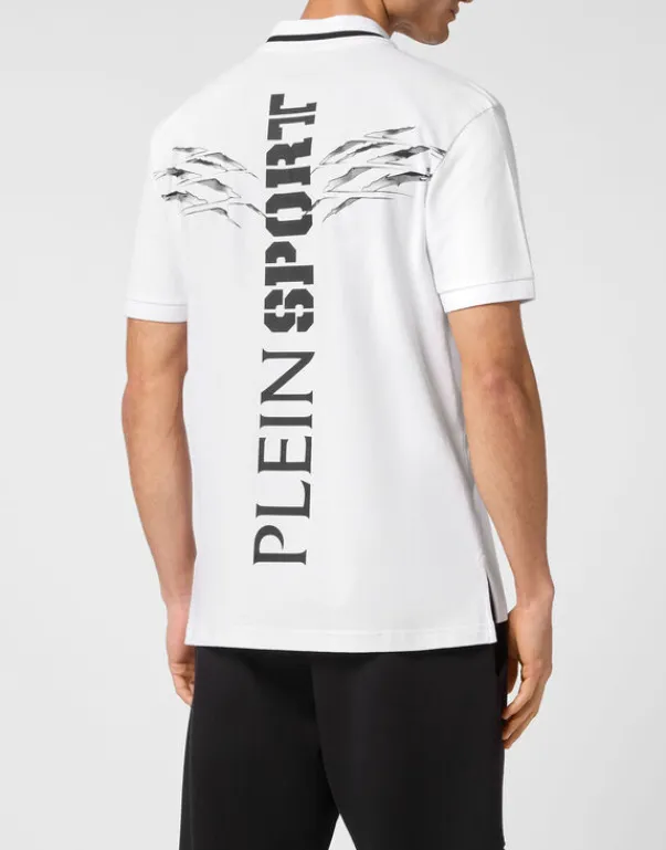 Online Piquet Polo SS Scratch Herren T-shirt