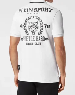 Clearance Polo Shirt Slim Fit SS Carbon Tiger Herren T-shirt