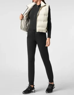 Outlet Reversible Lightweight Padded Vest Scratch Damen Damen | Jacken