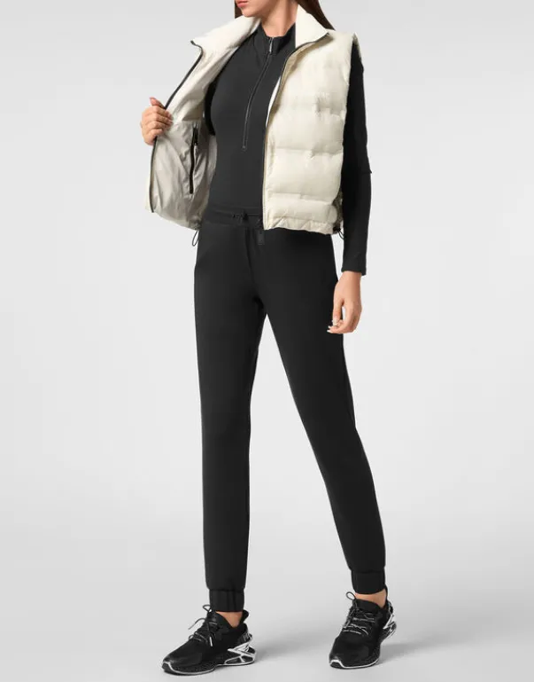 Outlet Reversible Lightweight Padded Vest Scratch Damen Damen | Jacken
