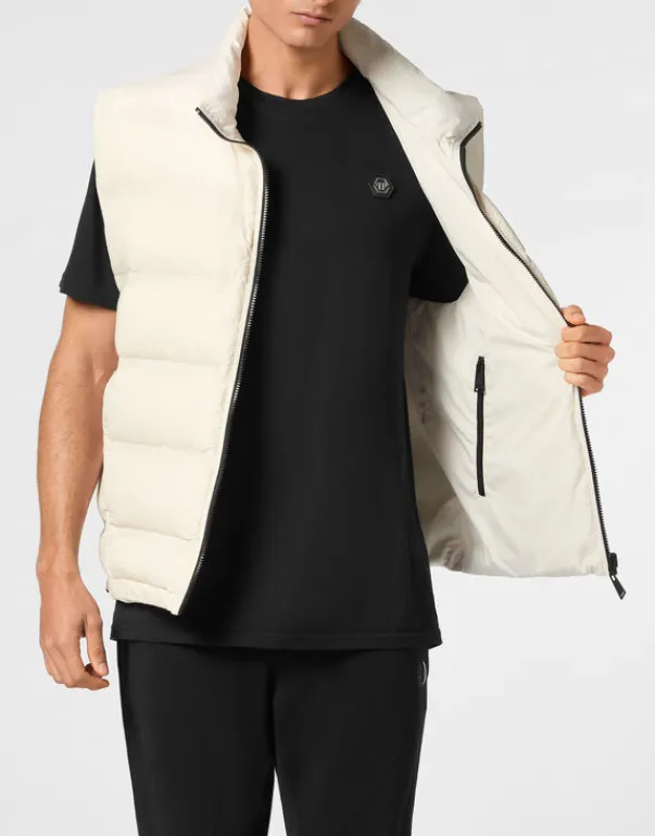 Sale Reversible Lightweight Padded Vest Scratch Herren Jacken