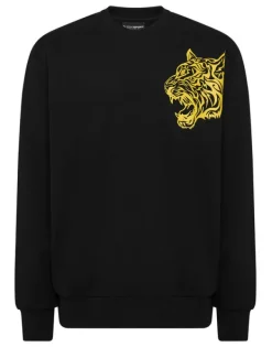 Hot Roundneck Sweatshirt Tiger Herren Sportbekleidung