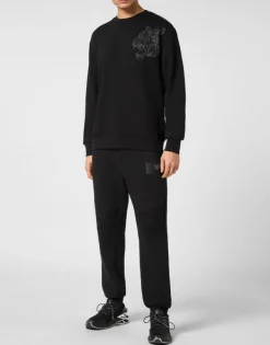 Outlet Roundneck Sweatshirt Tiger Herren Sportbekleidung