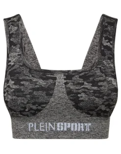 Outlet Seamless Crossed Straps Sport Bra Logo Damen Sportbekleidung