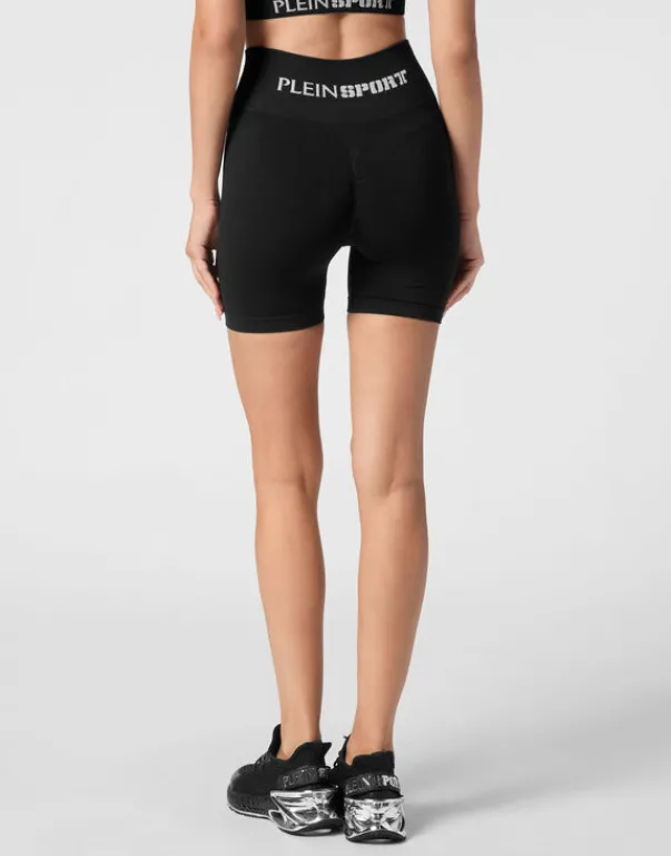 Best Seamless Micro Biker Shorts Logo Damen Sportbekleidung
