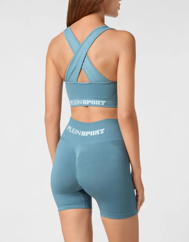 Fashion Seamless Wide Straps Sport Bra Logo Damen Sportbekleidung