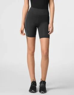 Sale Silky Soft Piping Biker Shorts Damen Sportbekleidung