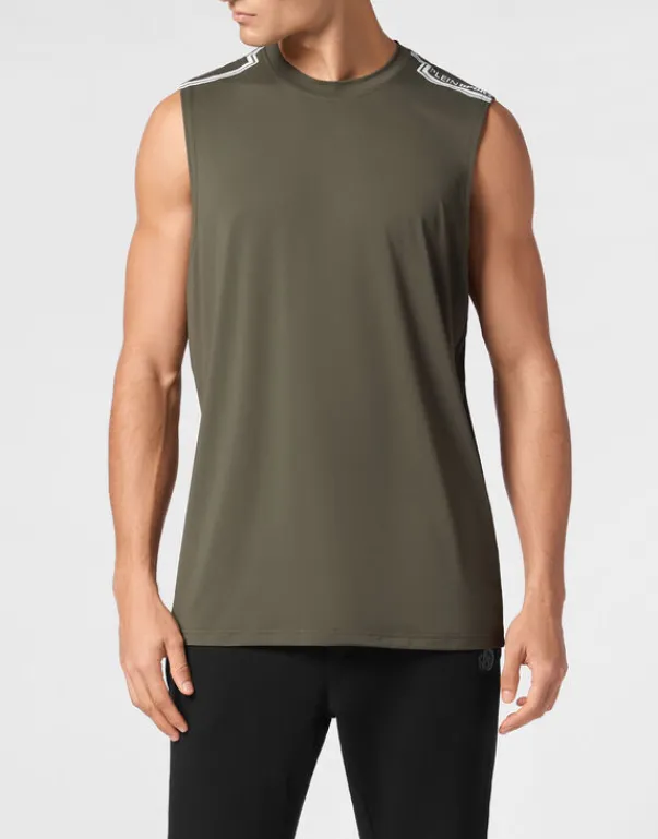 Clearance Sleeveless T-shirt Round Neck SS Herren T-shirt