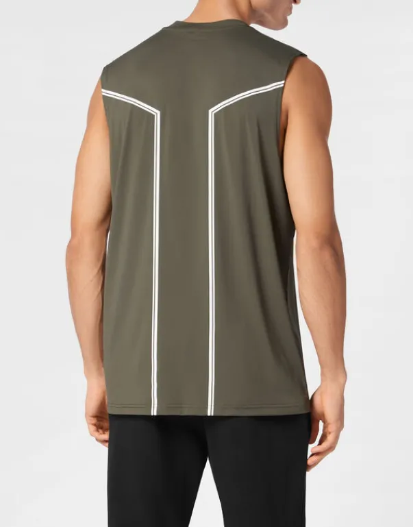 Clearance Sleeveless T-shirt Round Neck SS Herren T-shirt