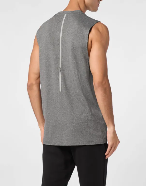 Best Sleeveless T-shirt Round Neck SS Herren T-shirt