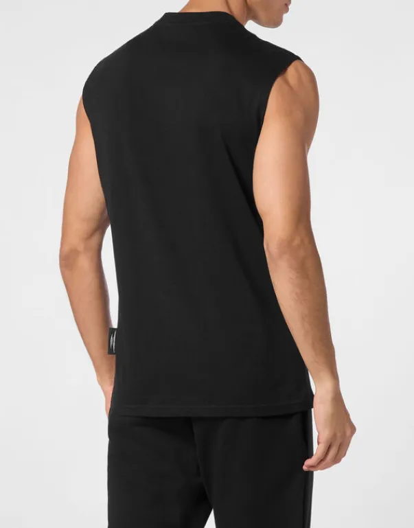 Sale Sleeveless T-shirt Round Neck SS Tiger Herren T-shirt